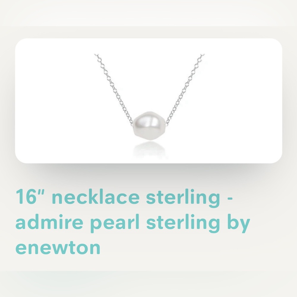 Enewton admire pearl necklace sterling silver